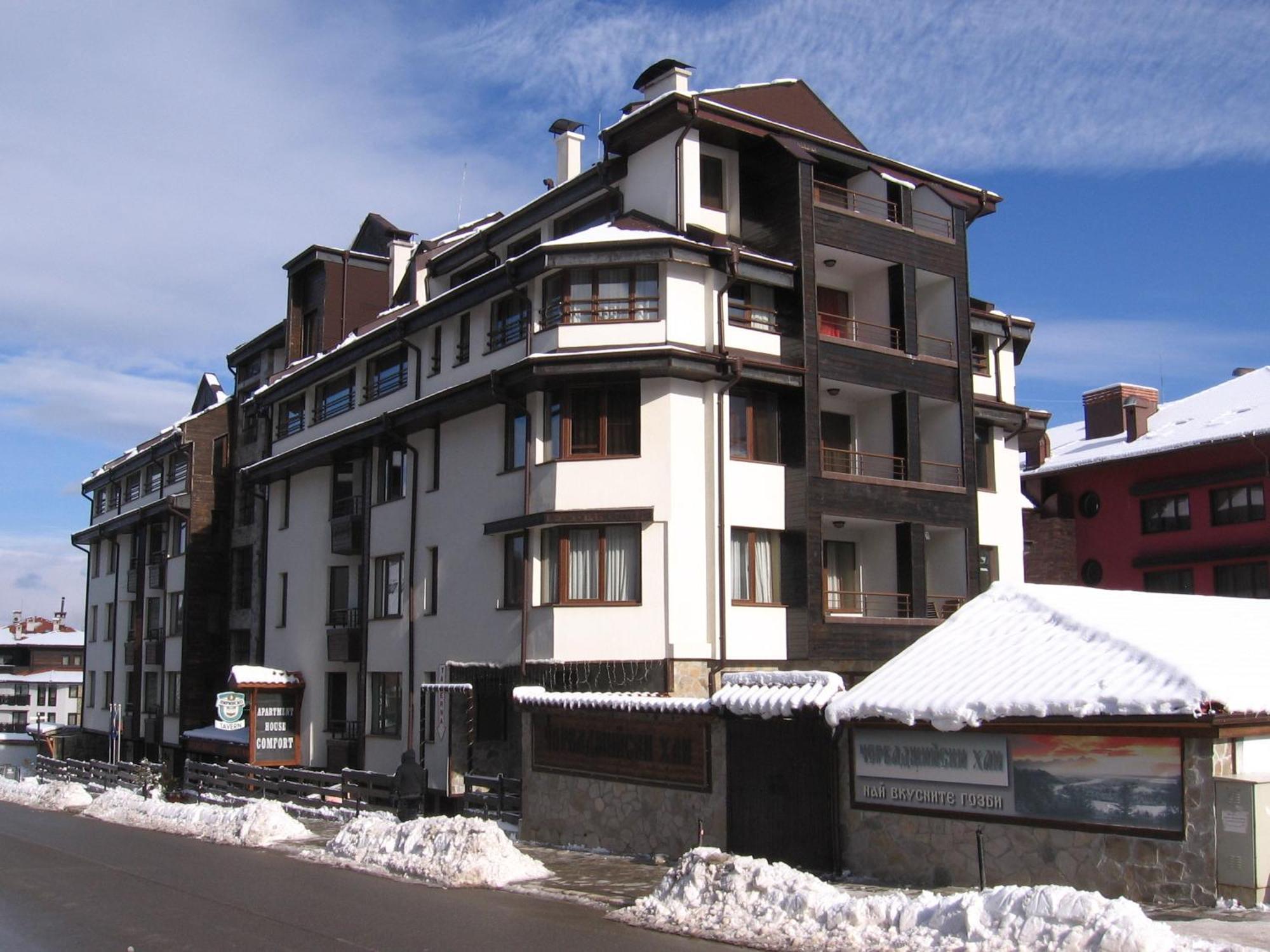 Apart Hotel Comfort Bansko Bagian luar foto